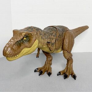 Mattel Jurassic World Dino Escape Tyrannosaurus Rex Stomp N' Escape 20" Works